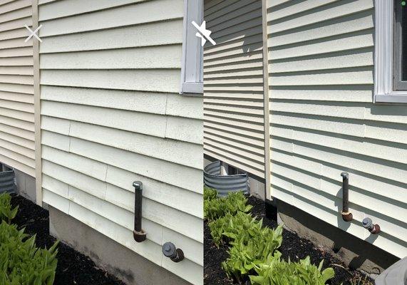 Siding cleaning and power washing in Worcester ma