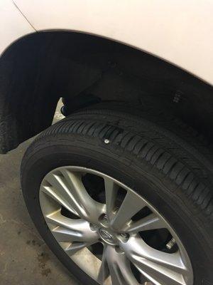 Nail in my tire