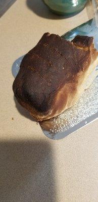 Burnt bread