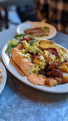 Signature scramble sandwich