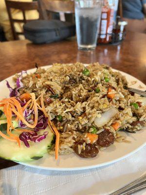 Fried Rice w Chinese sausage