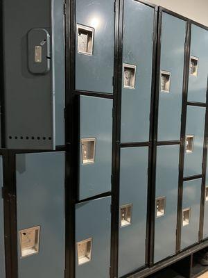 Lockers , they give you a lock