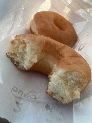 Donut with no glaze