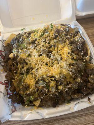 Chips with Carne Asada