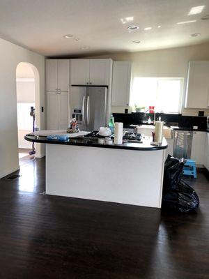 Before - Kitchen Island