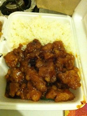 Their version of General Tso's