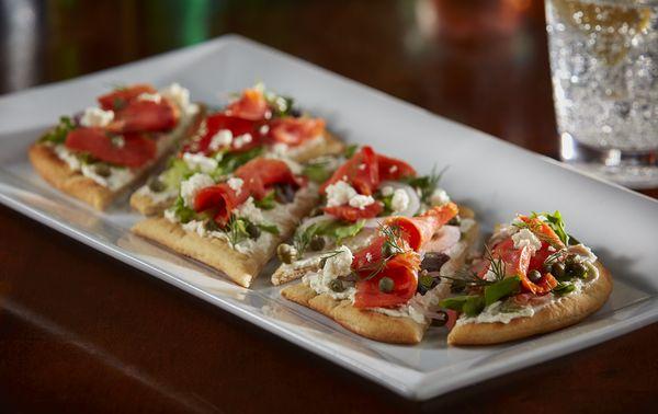 Smoked Salmon Flatbread