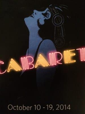 Cabaret! Amazing show! I laughed, I cried, I loved it.