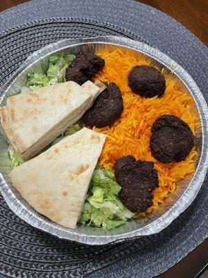 Falafel platter