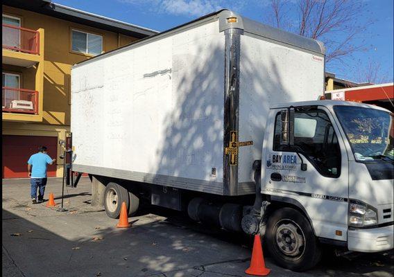 Fully equipped moving trucks with lift-gate