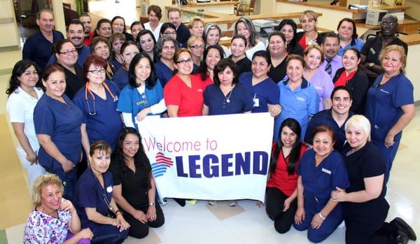 Legend Transitional Care Friendly Staff Members