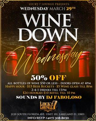 Wine down Wednesday