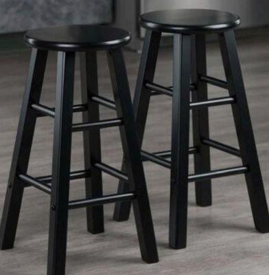 Black barstools