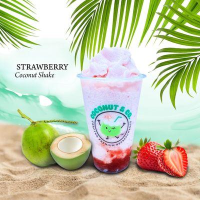 Strawberry Coconut Shake