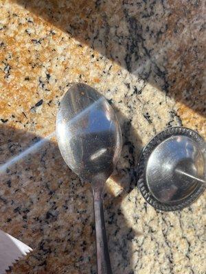 Dirty spoons