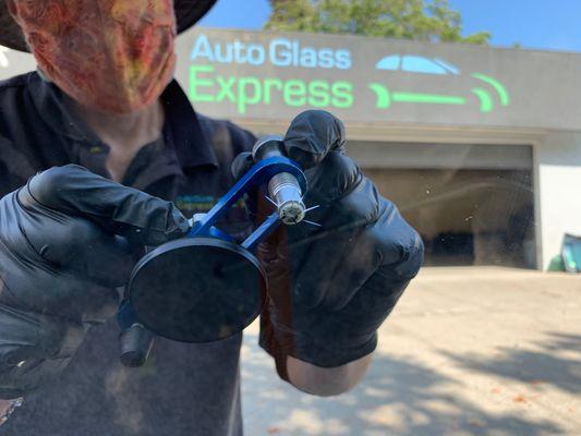 Repair windshield chips before they turn into costly breaks!