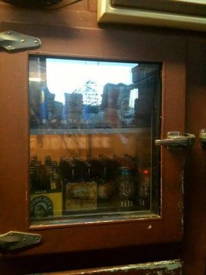 Old style lockers.