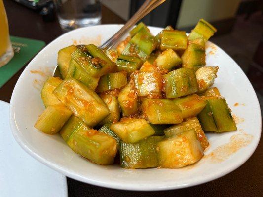 Spicy Crispy Cucumber