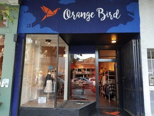 Orange Bird opening week! Soon to come, outdoor landscape and lights