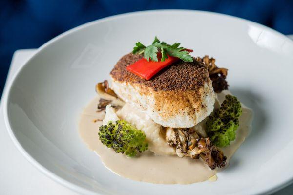 Herb Crusted Halibut