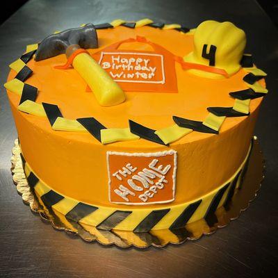 Home Depot Birthday Cake