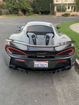 Interior and Exterior Pro Detail + Wax, McLaren 570s