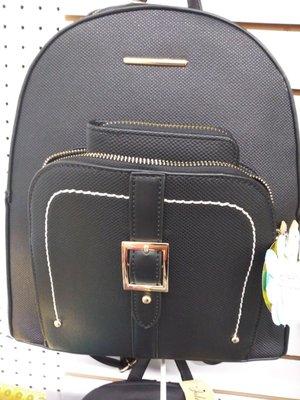 Back pack negra de vestir