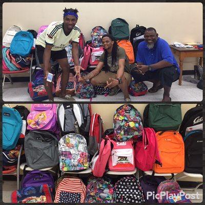 Jus-N Tymes first annual back to school giveaway.