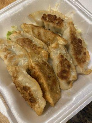 Pan fried dumplings