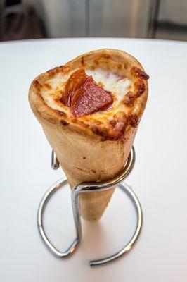 Pepperoni Pizza Cone