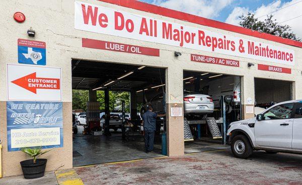 HB Auto Service runs a Clean and Efficient shop.