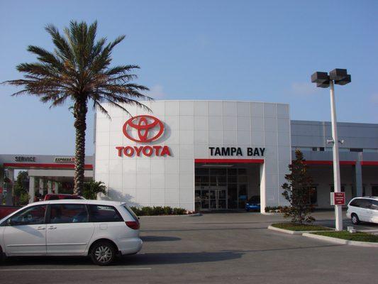 Toyota of Tampa Bay on East Fletcher right off of I-275.