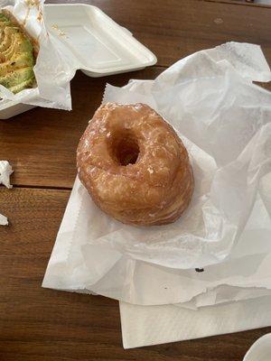 A Cronut!( croissant & donut)