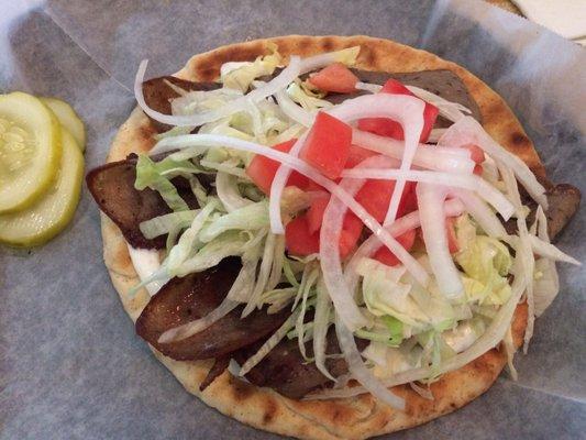 Lamb/beef gyro