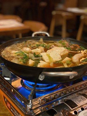 Seafood hotpot