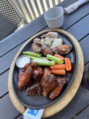 Sweet Chili and Garlic Parmesan Wings