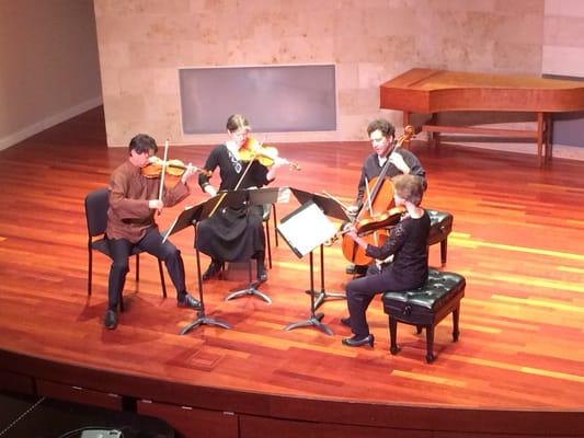 The Sun Quartet performs at SF Music Day