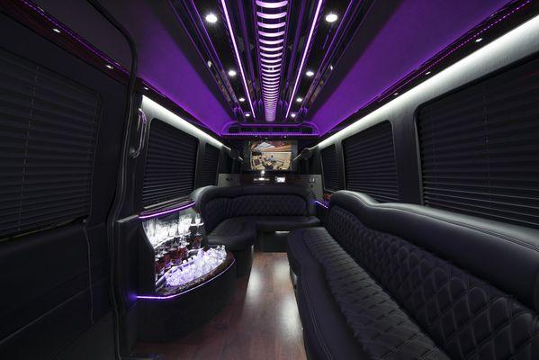 Inside Limo Sprinter