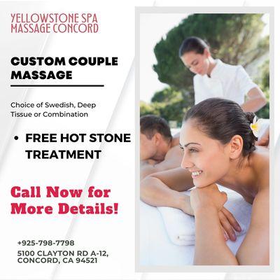 Yellowstone Spa Massage Concord
 5100 Clayton Rd A-12, Concord, CA 94521
 Call us at 925-798-7798