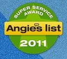 Angie's List Super Service Award 2011