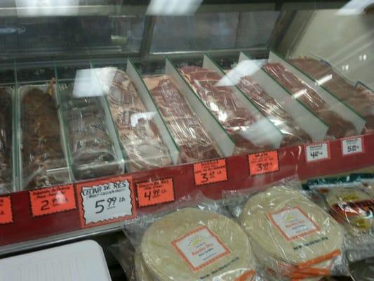 Side meat counter