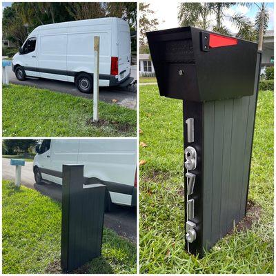 New mailbox installed