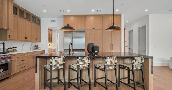 Kitchen of Newport Beach house