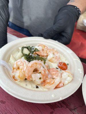 Shrimp penne from Alfio's