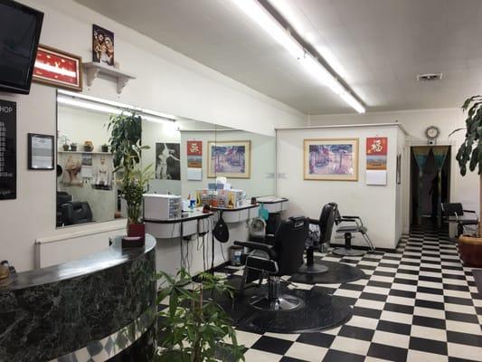 My Barber Shop's interior shot.