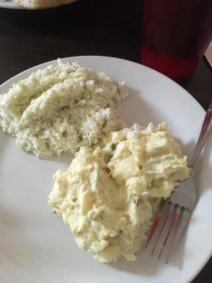 Cole Slaw and Potato Salad