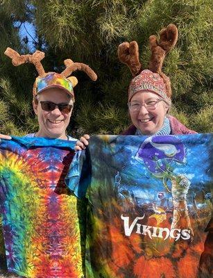 Great tie die shirt, Vikings logo