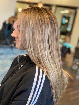 babylight and balayage combo