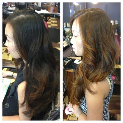 Balayage & full color