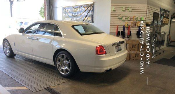 Platinum package wash with hand wax only 50